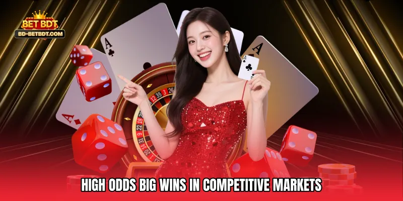 High Odds Big Wins in Competitive Markets