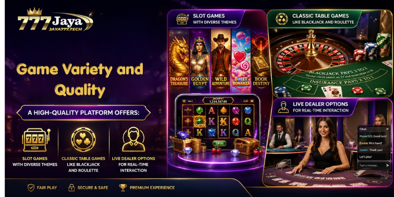 Game Variety and Quality