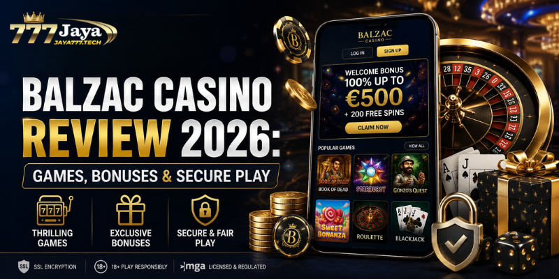 Balzac Casino Review 2026: Games, Bonuses & Secure Play