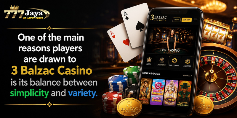 Why Players Choose Balzac Casino
