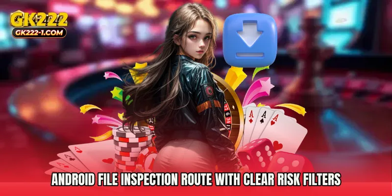 Android file inspection route with clear risk filters