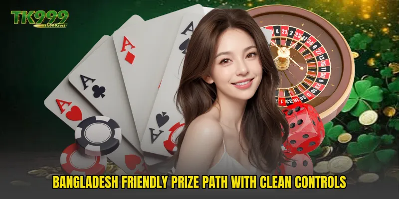 Bangladesh friendly prize path with clean controls