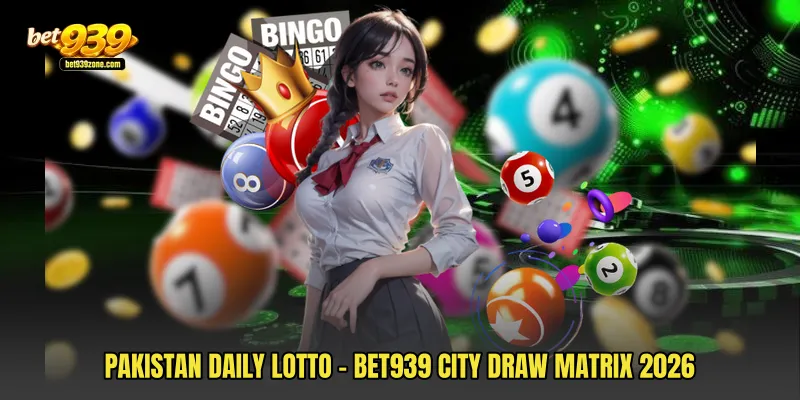 Pakistan Daily Lotto - Bet939 City Draw Matrix 2026