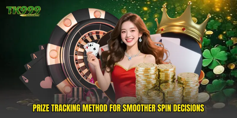Prize tracking method for smoother spin decisions