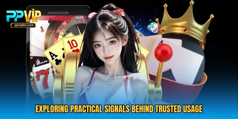 Exploring practical signals behind trusted usage
